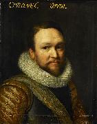 Michiel Jansz. van Mierevelt Portrait of Sir Horace Vere oil painting on canvas